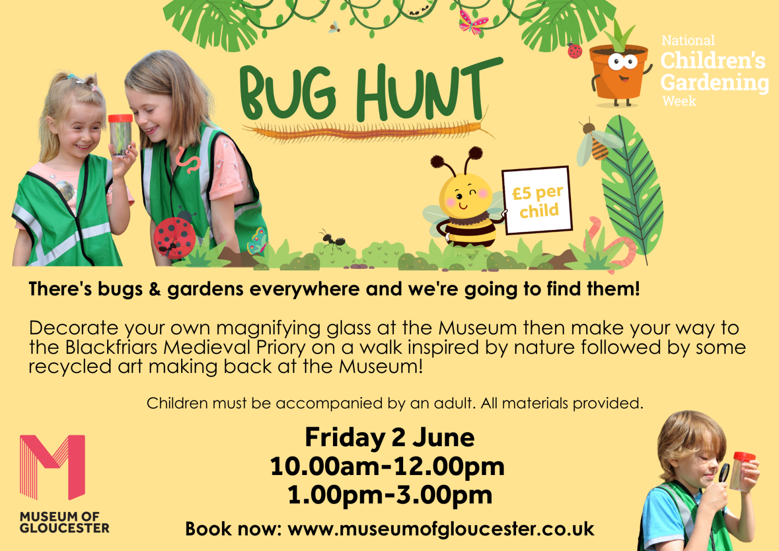 Museum of Gloucester Bug Hunt